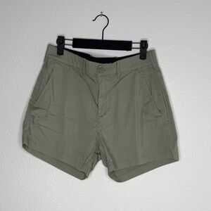 Abercrombie & Fitch Sage Flat Front Shorts